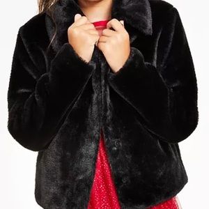 Faux fur jacket